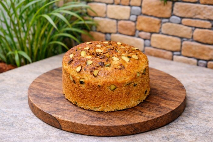 Kashmir Saffron Tea Cake